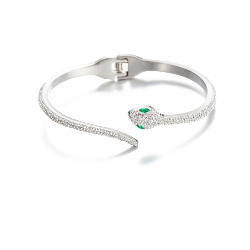 Eye Candy Snake Cuff Bracelet